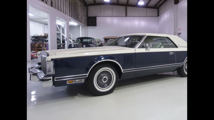 1979 LINCOLN CONTINENTAL MARK V BILL BLASS EDITION