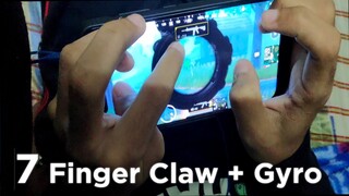 Pubg Mobile 7 Finger Gyro Claw On Mobile (Poco F1) | Pubg Mobile 7 Finger Claw Montage