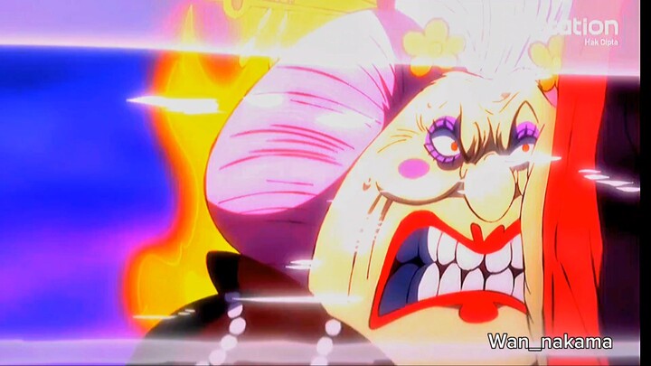 MOMENT BIG MOM DI GORENG-GORENG law & kid 😂😂