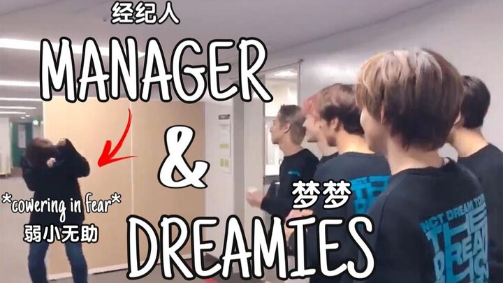NCT DREAM and the staff’s interactions (Horse Pellet: DREAM is really scary)