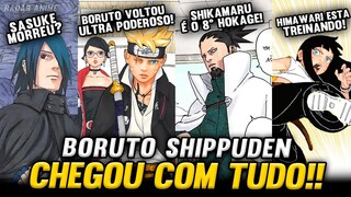 BOMBA! SASUKE MORREU E SHIKAMARU É O NOVO HOKAGE EM BORUTO TWO BLUE VORTEX - CAP 01