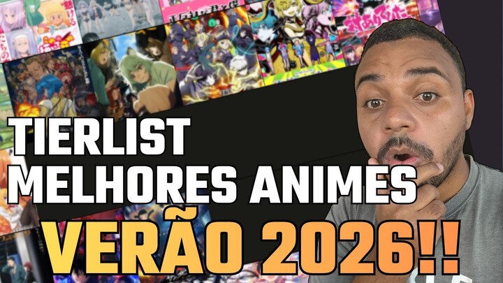 meus MELHORES ANIMES da temporada de VERÃO 2026!!