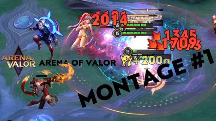 AOV Highlights, Montage & Best Moments (Part 1) Arena of Valor | Liên Quân Mobile