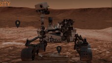 Mars rover Curiosity takes pictures of the surface of Mars