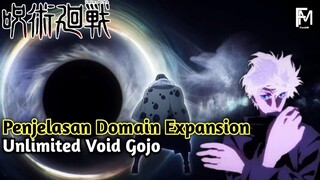 Domain Expansion Unlimited Void Gojo!