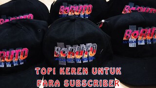 UNBOXING TOPI KEREN UNTUK PARA SUBSCRIBER