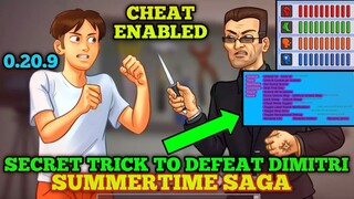 SECRET TRICK TO DEFEAT DIMITRI | SUMMERTIME SAGA 0.20.9 UNLOCK SECRET TRICK|UNLOCK ANYTHING YOU WANT