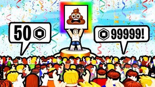I MADE ART FOR A DAY AND THIS HAPPENED.. - Roblox Starving Artist