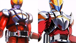 The final form of AI Kamen Rider is ridiculously handsome? (Kuuga-OOO) (Pattern drawing)