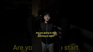 Don't run in night! #shorts #couple #cute #love #vlog #funny