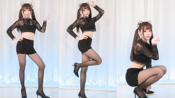 ลูกแมวมีเจตนาไม่ดีได้อย่างไร? LIKE A CAT♡Catwalk เบาๆ สนุกสนาน-AOA Dance Cover【Yun Miao】