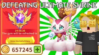 DEFEATING ULTIMATE SHRINE || TRAINERS ARENA BMGO