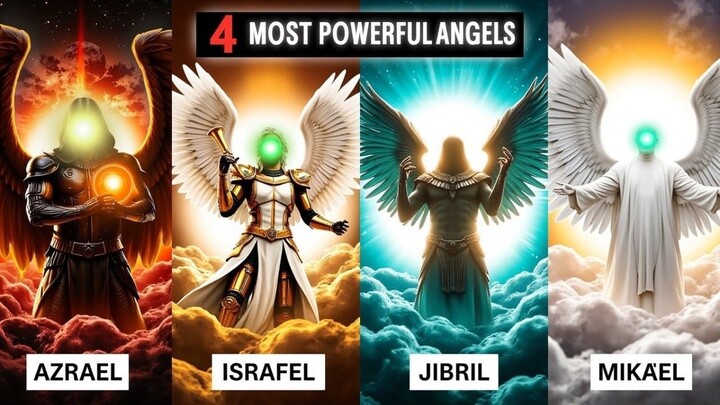 The Stories of 4 Most Powerful Angels in Islam الترجمة العربية
