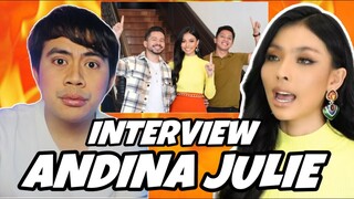 ATEBANG REACTION | ANDINA JULIE MISS GRAND INDONESIA 2022 INTERVIEW #mgi2022