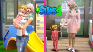 Mom Family Morning Routine in Sims 4 with Baby Goldie  - Titi Plus