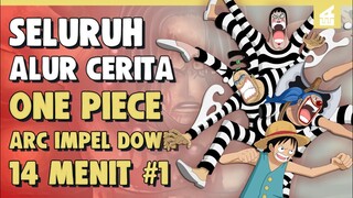 Misi Penyelamatan Ace !! SELURUH ALUR CERITA ONE PIECE ARC IMPEL DOWN PART 1 HANYA DALAM 14 MENIT