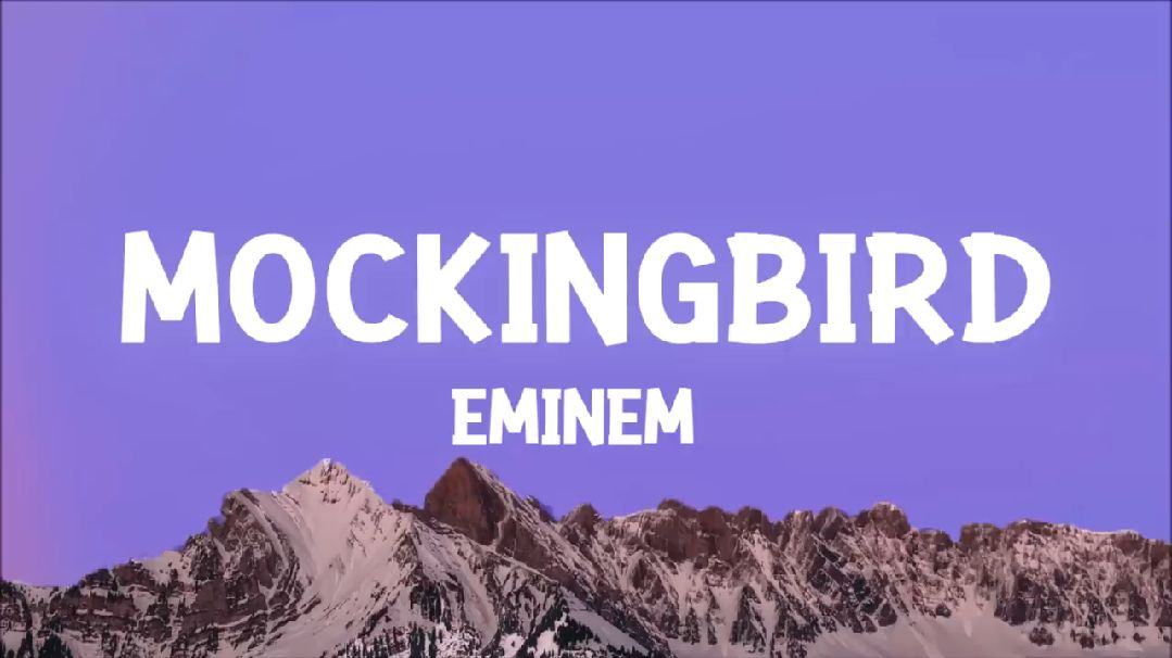 Eminem Mockingbird lyrics slowed