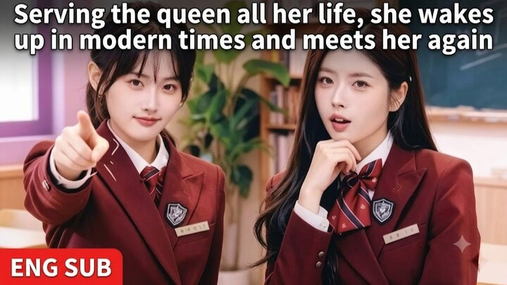 Serving the queen all her life, she wakes up in modern times and meets her again