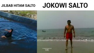 BABTAM Salto VS Jokowi Salto