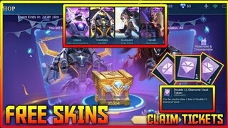 FREE LATEST REDEEM CODES ON MOBILE LEGENDS | LATEST PATCH | BLAZING WEST FREE SKINS | WORKING 100%