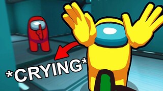 TROLLING Children on AMONG US VR! (Funny Moments)