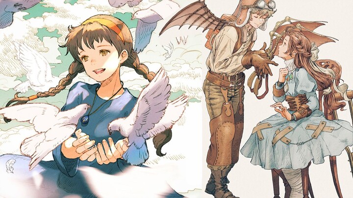 [Khuyến nghị của nghệ sĩ] Thẩm mỹ cơ học ấm áp và hoài cổ ~ Nghệ sĩ Steampunk và Fantasyland FF14 - 