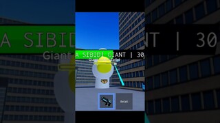 OHHH NOOOO SKIBIDI GIANT MENGEJAR KU 😱😱- ROBLOX INDONESIA #roblox #shortsvideo #skibiditoilet