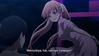 ketika Erika menembak Nagi sebagai tunangan 🥰😆