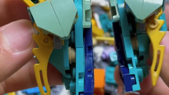 Bộ Lego 71746 rồng rừng mộc mecha ~