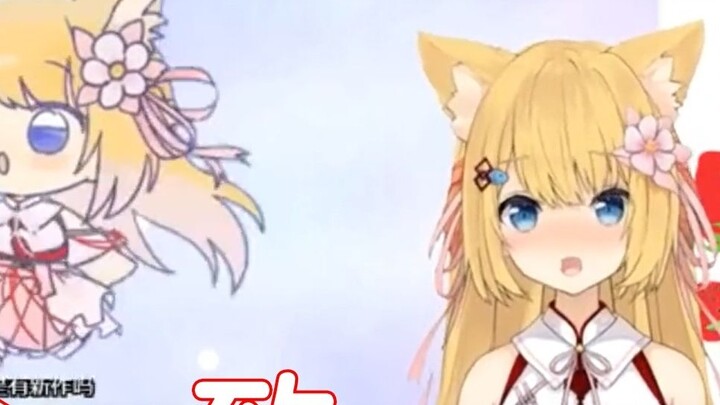 [啾啾猫猫]Mèo hát cover bài hát ma trong buổi phát sóng trực tiếp