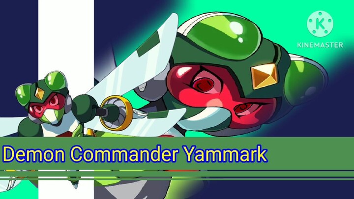 Mega Man X6 Custom DemonCommander Yammark Boss Intro Desblazeheatnix