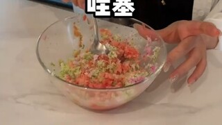 Today I'm eating frozen salad! Each day I eat something weirder and weirder!