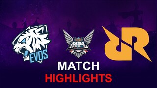 RRQ vs EVOS Legends HIGHLIGHTS MPL ID S11  EVOS vs RRQ