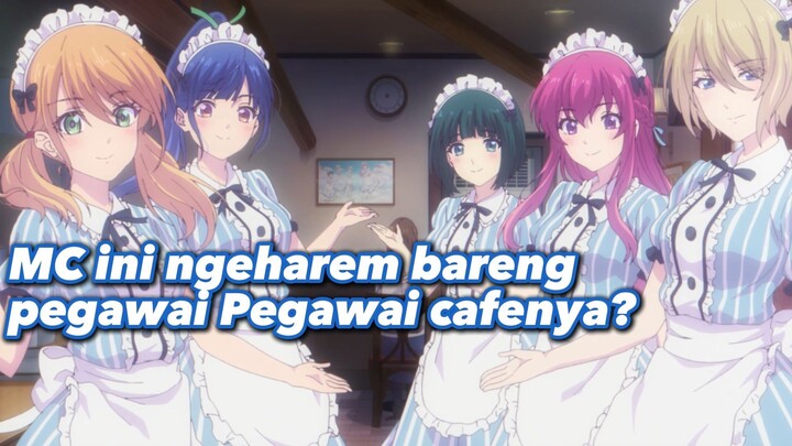 MC ini ngeharem bareng  pegawai - pegawai cafenya?