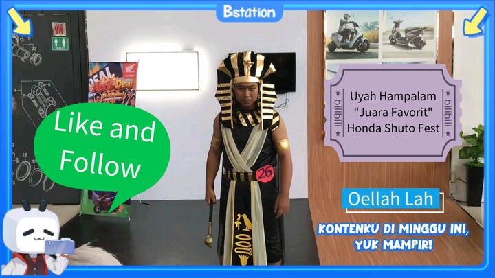 Uyah Hampalam "Juara Favorit" Honda Shuto Fest Coscomp