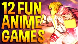 Top 12 Most Fun Roblox Anime games to play