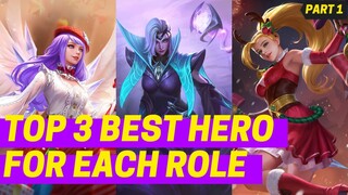 BEST META HEROES FOR SOLO RANK | MOBILE LEGENDS BEST META HEROES 2022