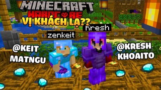 KRESH KHOAI TO ĐƯA NOOB ZEN KEIT THAM QUAN MAP SINH TỒN SIÊU KHÓ !!