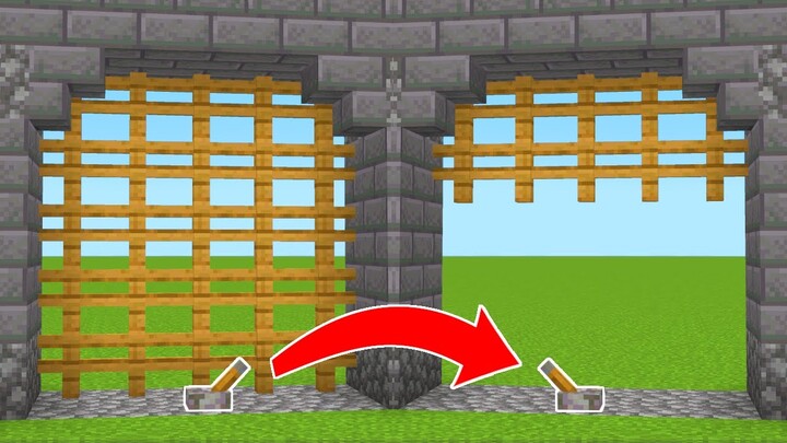 Minecraft: 15+ Redstone CASTLE Build Hacks! [Easy]