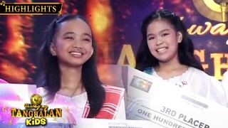 Dylan and Aliyah win 2nd and 3rd place in TNT Kids 'Ang Huling Tapatan' | Tawag Ng Tanghalan Kids