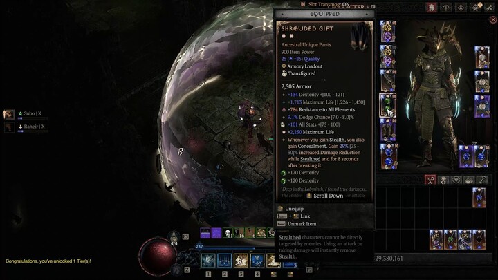 [Diablo 4 Patch 3.1.1] Rogue Pit 132, RainOfArrows cold build