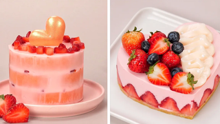 So Fresh Strawberry Cake Recipes | Most Satisfying Cake Decorating Tutorials | Easy Baking Recipes