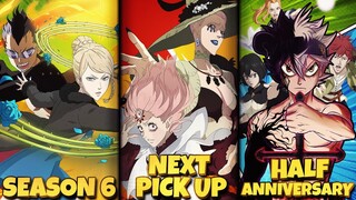 NEXT CHARACTERS BEFORE HALF ANNIVERSARY (Demon Asta??) & GLOBAL BLACK CLOVER MOBILE - Black Clover M