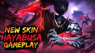 New EPIC Skin Hayabusa "Shadow of Obscurity" Full Gameplay!! - Mobile Legends: Bang Bang