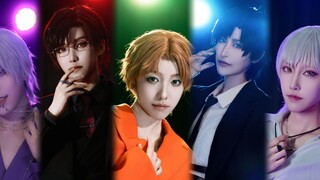 [Cosplay lima orang Guangye] EXO-"love shot" Malam debut boy grup Guangqi, apakah Dewa Cinta menyent