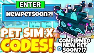 Pet Simulator X Codes *NEW GLITCH CAT?!!* ALL NEW WORKING CODES in Pet Simulator X Roblox codes 2022