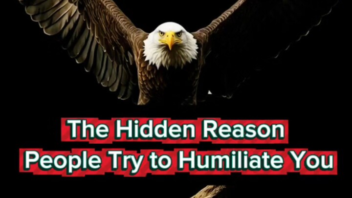 The Psychology Behind Why People Try to Humiliate You.