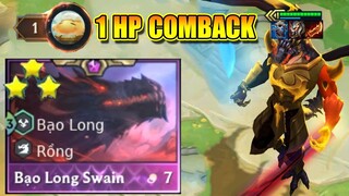 1 MÁU LÊN ĐƯỢC BẠO LONG SWAIN 3 SAO VÀ CÁI KẾT TOP 1 MÃN NHÃN