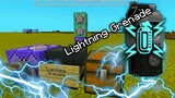 How to make a Lightning Grenade in Minecraft using Command Block Tricks