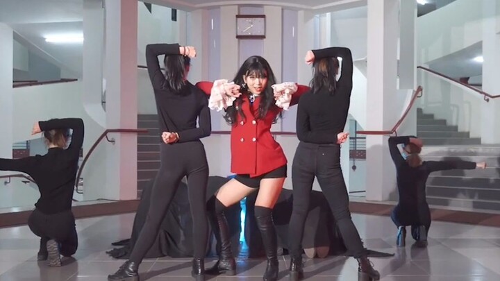 【Tari ulang The A-code】Sudah pukul 12 - Kim Chaewon, tari imitasi Dance Cover